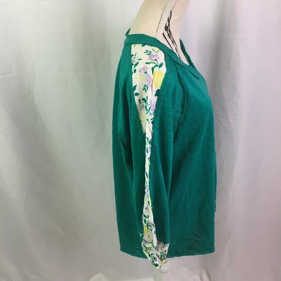 Arizona Jean Co Long Sleeve Top Emerald XL 18.5 - Picture 4 of 14
